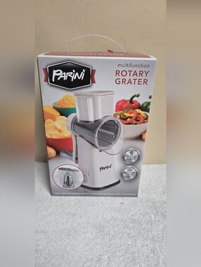 Multifunction Rotary Grater - White